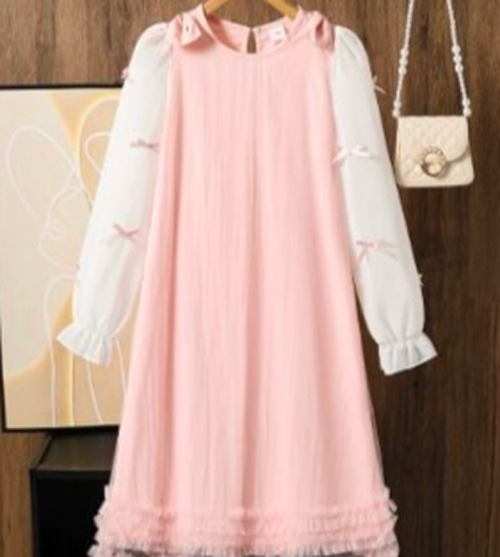 Bow Dress (Long-Sleeve)