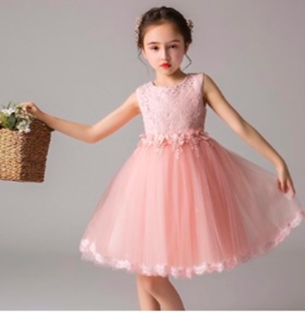 Peach Dress