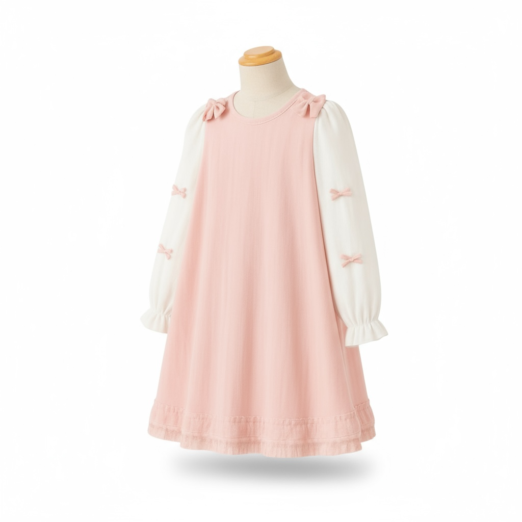 Bow Dress (Long-Sleeve)